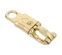Gadpiparty Mousqueton Équestre en Alliage de Zinc 102 MM à Ressort Pivotant Crochet Métallique à Ouverture Rapide pour Harnais de Cheval Accessoires Sécurisés pour Sports de Plein Air et