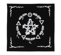 Gadpiparty Nappe de Tarot en Tissu, Décorative, Résistante, pour Bureau | Motif Astrologique Lunaire Solaire Étoilé, Usage Cartes Divinatoires, Psychologues et Passionnés