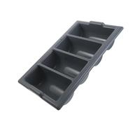 Gadpiparty Organisateur de Couverts à Compartiments Plastique Porte-ustensiles de Table Compact pour Cuisine et Buffet Plateau Compartimenté pour Rangement Argentier de Comptoir