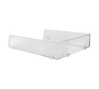 Gadpiparty Organisateur Empilable pour Réfrigérateur Transparent Séparateur pour Viandes Légumes et Restes Plateau de Rangement Flexible et Gain de Place