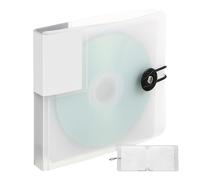 Gadpiparty Organiseur CD DVD 12 Capacité Portable Classeur de Rangement pour Bureau et Voiture