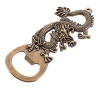 Gadpiparty Ouvre-bouteille Design Créatif et Portable en Laiton Forme Dragon Vintage, Décapsuleur Compact et Polyvalent pour Fête