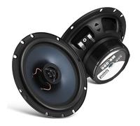 Gadpiparty Paire de Haut-parleurs Coaxiaux Audio Clair 6,5 Pouces pour Voiture Caisson de Basses Puissant et Plastique Solide pour Modification Système Audio Auto