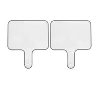 Gadpiparty Palettes de Réponse Effaçables à Sec en 2pcs Double Face Tableau Portatif Réutilisable pour Vote et Tableau de Score des Juges