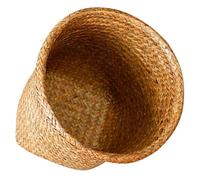 Gadpiparty Panier de Rangement Tissé Élégant et Décoratif en Ronde Grosse Capacité pour Plantes et Objets pour Chambre et Salle de Bain