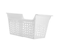 Gadpiparty Panier Extensible en Plastique pour Congélateur Panier de Rangement Réglable pour Réfrigérateur Design Pratique Trous de Drainage Organisation Optimale des Aliments
