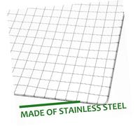 Gadpiparty Panier Grill à Clip Inox pour Barbecue Extérieur Métal pour Poisson Légumes et Viande Accessoire Léger et Portable pour Cuisson Uniforme Plein Air