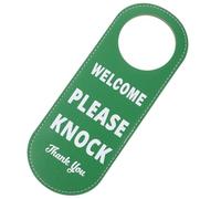 Gadpiparty Panneau Porte Hôtel en Pu « Ne Pas Déranger » Crochet, Indicateur Double Face pour Chambre, Adapté à Toute Poignée, pour Hôtels et Bureaux