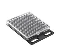 Gadpiparty Panneau Réflecteur Rétro-réfléchissant Robuste à Effet Optique pour Capteur Photoélectrique Accessoire Réfléchissant pour Compteur Numérique et Cellule Automatique