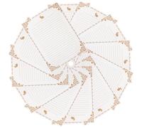 Gadpiparty Papier à Lettres Vintage Blanc A4 50 Feuilles pour Écriture Fluide et Expression des Émotions, pour Écrire des Poèmes et Lettres de Remerciement