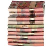 Gadpiparty Papier Ancestral à Brûler 10 Pcs pour Rituel de Sacrifice Jeu de Rôle Papier Monnaie Fantôme Multicolore Fournitures de Culte des Ancêtres pour Funérailles et Qing Ming