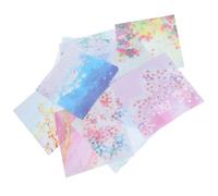 Gadpiparty Papier Origami Double Face 50 Feuilles en Papier Déchirure Résistante pour Projets Artisanaux D'garçon et Filles et Activités en Maternelle Couleurs Variées