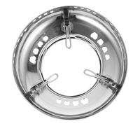 Gadpiparty Pare-Brise Pare-Feu Support De Feu Pour Poêle À Fondue Grille De Refroidissement Ronde Brûleur Simple Cuisinière Au Wok Pour Hottes De Cuisinière Électrique Gel Travail
