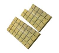 Gadpiparty Pastilles de Culture Hydroponique sans Terre pour Semis D’intérieur, Cubes 25x25x40 Mm, Lot de 100, Substrat Hors-Sol Perméable et Rétention D’Eau Optimale, pour Jardinage en Pot