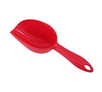 Gadpiparty Pelle à Maïs en Plastique Rouge Multi-usage Prise Confortable pour Servir Farine et Grains, Cuisine et Buffet à Domicile Réutilisable
