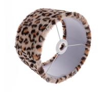 Gadpiparty Petit abat-jour tambour de table en polyester et fer - Motif animal - Convient pour un usage domestique et intérieur