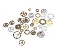 Gadpiparty Pièces de Bijoux Steampunk en Métal Solide 36g pour Horloge Vintage, Accessoires Steampunk pour Crafting et Altered Art