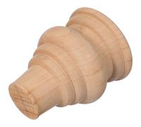 Gadpiparty Pieds de Canapé Ronds en Bois Massif 8X10 CM Ensemble de 4 Pieds de Meubles Robustes pour Table Basse et Canapé Support Stable et Résistant aux Rayures pour Salon et Séjour