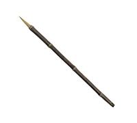 Gadpiparty Pinceau Calligraphie Poils de Loup Traditionnel Manche Flexible et Absorbant pour Dessin Artistique et Peinture Aquarelle