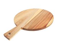 Gadpiparty Planche à Découper avec Poignée Résistante et Réutilisable en Bois D'acacia pour Steak et Fruits la Maison L'hôtel