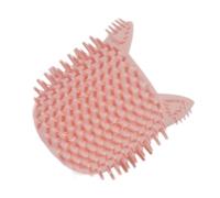 Gadpiparty Planche à Gratter Chat Silicone avec Brosse de Massage Auto-toilettage pour Chatons Accessoire Doux et Parfum pour Éliminer Poils Morts et Démêler