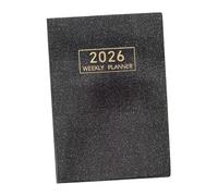 Gadpiparty Planificateur avec Couverture Holographique PU Agenda Polyvalent pour Budget Repas Organisation Fitness et Journal de Grossesse