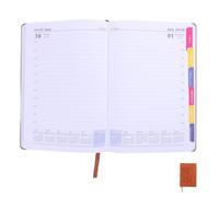 Gadpiparty Planner Daily Planner Journal Soft PU Cover Weekly Schedule Organizer Appointment Book With Binding And Rounded Corners