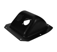 Gadpiparty Plaque Encastrée pour Enceinte en Fer Bornier 5,6 X 5 | Installation Simple, Trous Prépercés et Plusieurs Entrées, Design Moderne Noir, pour Panneau Arrière D’enceinte