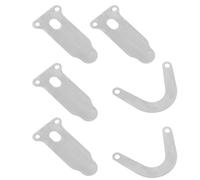 Gadpiparty Plaques de Soupape Accessoires en Alliage de Fer Lot de 6 et Stabilité de Pression Résistance à la Fatigue Thermique Formes en U et Langue pour Compresseur D'air