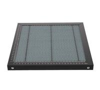 Gadpiparty Plateau Nid D’Abeille 30x30 Cm pour Machine à Graver, Tapis de Sculpture en Nid D’Abeille pour Gravure Métal, Bois et Papier, Panneau Alvéolé Résistant et Compatible, Support