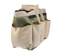 Gadpiparty Pochette Outils de Jardinage Portable Oxford Imperméable Compartiment Multi-Poches pour Rangement des Outils et Accessoires de Plantation