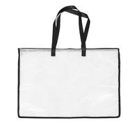 Gadpiparty Pochette Transparente pour Portfolio Art avec Fermeture Éclair Et Poignée pour Affiches Peintures Et Documents