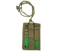 Gadpiparty Porte Badge Multifonctionnel Tissu Oxford Protection de Carte Identité Cartes de Jeu pour Activités Extérieures Couleur Vert