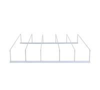 Gadpiparty Porte-Canettes Multi-Compartiments 40X42 CM en Matériau Solide, Rangement Anti-Basculement pour Frigo et Congélateur, Organisateur pour Stockage Boissons Quotidien