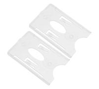 Gadpiparty Porte-Carte de Péage pour Pare-Brise Ventouse Forte Adhérence, Plastique Solide, Installation Facile, Lot de 2pcs pour Permis de Stationnement Voiture