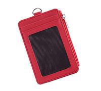 Gadpiparty Porte-Carte en Cuir PU Étui de Protection pour Cartes Pochette Multifonctionnelle Compatible Cartes de Crédit et d'Identité Travail Shopping Construction Solide