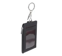 Gadpiparty Porte-Cartes avec Anneau Porte-clés pour Cartes Identité Badges Professionnels Et Titres De Transport Étui Résistant Et Imperméable