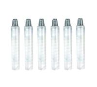 Gadpiparty Porte-craie en Plastique Pratique 6pcs, Pince à Craie Ajustable Poussière, pour École et Usage Domestique