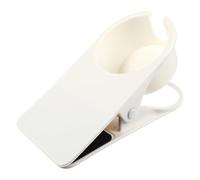 Gadpiparty Porte-gobelet Bureau Clip Multifonction Grand Format Épais Support Tasse Bureau Organisateur Polyvalent Anti-rayure pour Table