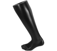 Gadpiparty Présentoir de chaussettes en plastique noir pour chaussettes longues, design minimaliste, facile à positionner, affichage amélioré et utilisation domestique