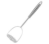 Gadpiparty Presse-purée en Métal Argenté en Acier Inoxydable, Outil Cuisine Facile à Presser, Portable, pour Restaurants et Pommes de Terre Violettes