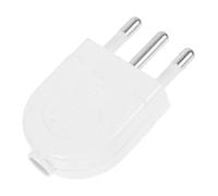 Gadpiparty Prise Italienne Broches Adaptateur de Remplacement Détachable avec Mise Terre Compatible Standard Italien Connexion Stable pour Appareils Haute Puissance