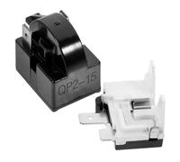 Gadpiparty Protecteur de Surcharge pour Réfrigérateur Encastrable Démarreur de Compresseur de Congélateur Protection Thermique la Surchauffe Remplacement pour et Mini Réfrigérateurs