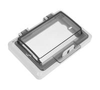 Gadpiparty Protection Abs pour Bouton Poussoir de Porte de Garage, Résistance à L'usure et Fonctionnement Sécurisé, Adapté pour Garage et Volet Roulant
