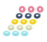 Gadpiparty Protège-câble Spiralé TPU 15 Pièces Gaine de Ligne de Données pour Gestion des Câbles et Prolongation Durée de Vie sur Bureau Couleur Aléatoire