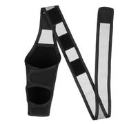 Gadpiparty Protège-Jambe Chien Blessé Attelle Soutient Genou Patte Arrière avec Bande pour Soins Rapides et Confortables Adapté Chiens Seniors et Convalescents XL Noir