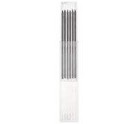 Gadpiparty Recharge de Crayon Charpentier 6pcs en Graphite Noir Résistant à L'humidité, Facile à Utiliser pour Dessin et Marquage en Menuiserie
