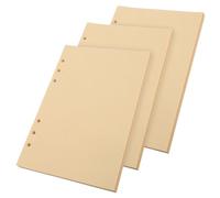 Gadpiparty Recharge Papier Sans Lignes Carnets de Mobiles pour Agendas à Anneaux Inserts Recharges pour Cahiers Organisateurs Bureau et École