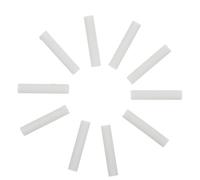 Gadpiparty Recharges de Gommes pour Porte-Mines 60 Pièces 5 X 25 MM en Caoutchouc Blanc, Recharge de Gomme pour Crayon à Dessin, Adaptées aux Travaux de Bureau et Fournitures Scolaires