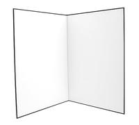 Gadpiparty Réflecteur Lumière Pliable pour Photographie Double Face Blanc Argent Noir Panneau Réfléchissant sans Support